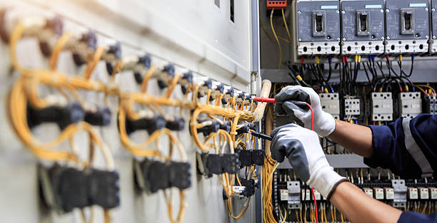 Professional Electrician technician working in Castle Pines, CO